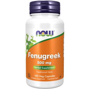 NOW Foods - Fenugreek 500mg - 100 capsules