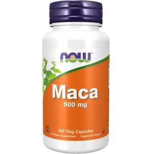 Now Foods - Maca - 500 mg - 100 Plantaardige Capsules