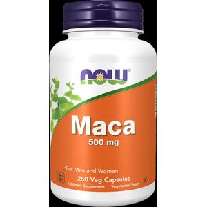 Maca 500 mg 250 Veggie Caps Now Foods