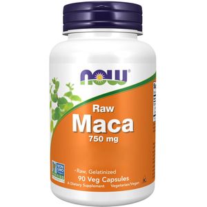Now Foods Maca 750 mg Raw (90) Standard - Testosteron Booster - Testo Booster-Complex