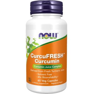 NOW FOODS - CurcuFresh - Vegetarische Capsules - 500mg - 60 v-caps