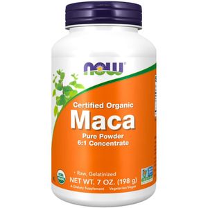 Now Foods - Maca 6:1 Concenrate Pure Powder - 198 g