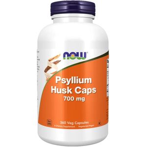 Now Foods - Psyllium Husk 700mg + Pectin - 360 V-Caps - Laxeermiddel