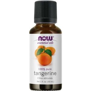 NOW - Mandarijnolie - Etherische Olie - Oranje - 100% Puur, Koud Geperst, Veganistisch, Kindveilige Pet, 1 oz