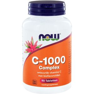 NOW Vitamine C-1000 mg complex (90 tabletten)