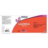 Now Lecithine 1200mg 100 softgels