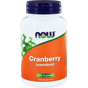 NOW Cranberry (veenbes)  100 Vegetarische capsules