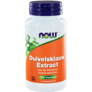 NOW Duivelsklauw extract  100 Vegetarische capsules
