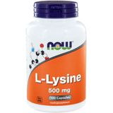 NOW L Lysine 500mg 100 capsules