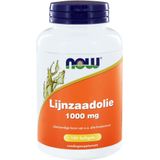 Now Lijnzaadolie 1000mg 100 softgels