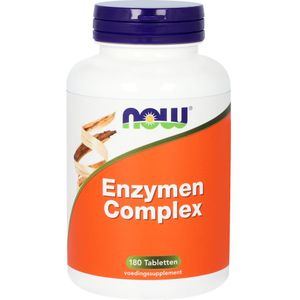 NOW Enzymen complex  180 tabletten