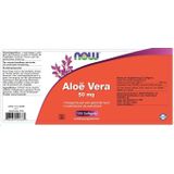 Now Foods - Aloë Vera Concentraat 50 mg - 100 Softgels