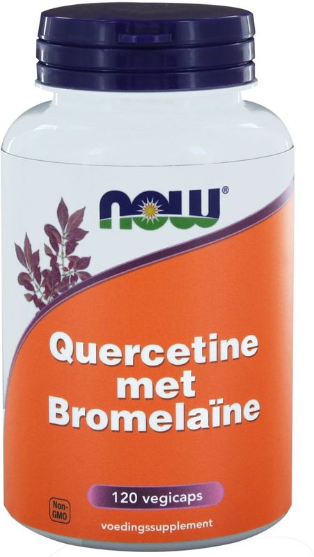 Now Quercetine with Bromelain Capsules 120 st