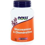 NOW Glucosamine & Chondroïtine - 60 Tabletten - Voedingssupplement