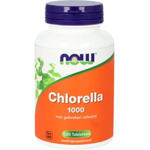 NOW Chlorella 1000mg  120 tabletten