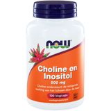 Now Foods - Choline en Inositol - 250 mg Choline en 250 mg Inositol per dosering - 100 Capsules
