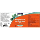 NOW MAGNESIUM CALCIUM