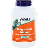 Now Magnesium malaat 115mg 180 tabletten