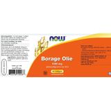 Now Borage olie 1000mg 60 softgels