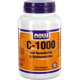 Now C-1000 met Rozenbottel en Bioflavonoïden - 100 Tabletten