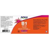 NOW Vitamine B1 100mg 100 tabletten