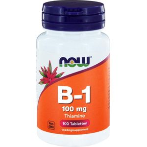 Now Foods Vitamine B 1 mg Tabletten