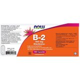 NOW Vitamine B2 100mg (100 capsules)