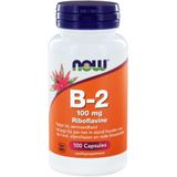 NOW Vitamine B2 100mg (100 capsules)