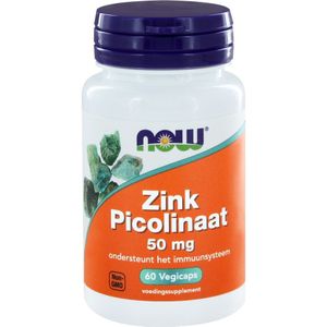 NOW Zink picolinaat 50mg 60vc