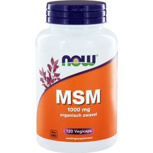 Now Foods - MSM Capsules 99,7% puur - 120 Capsules