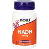 NOW - NADH 10mg - Capsules - 60 stuks - Non-GMO