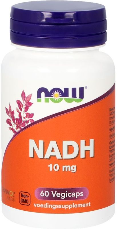 NOW - NADH 10mg - Capsules - 60 stuks - Non-GMO