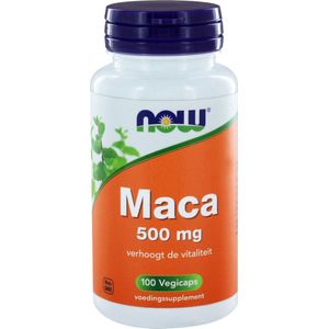 Now Foods - Maca Capsules 500 mg - 100 Vegicaps