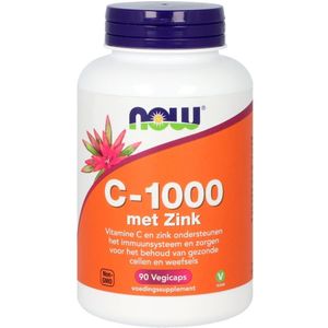 NOW C-1000 met Zink - 90 capsules
