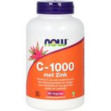 NOW C-1000 met Zink - 180 capsules