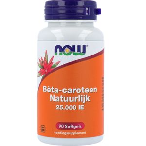 Now Foods - Bèta-Caroteen Natuurlijk - Carotenoïden Complex - 90 Softgels