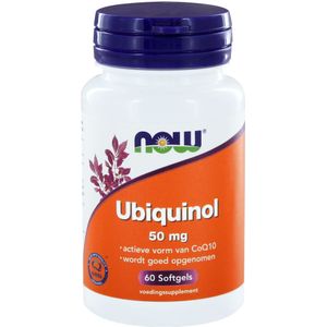 NOW Co-Q10 Ubiquinol 50mg  60 softgels