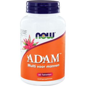 Now Foods - ADAM Multivitamine voor Mannen - Vitamines en Mineralen - 60 Tabletten