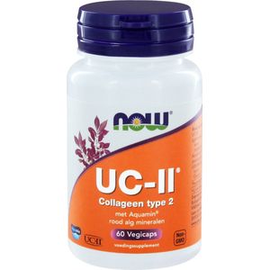 Now Foods - UC-II Collageen Type 2 - Met Aquamarin Roodalg Mineralen - 60 Vegicaps