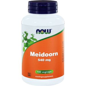 NOW Meidoorn 540 mg  100 Vegetarische capsules