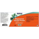 Now Foods - Magnesium Citraat Poeder - 227 gram