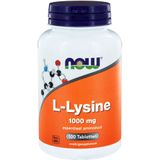 Now Foods - L-Lysine 1000 mg - Aminozuren - 100 Tabletten