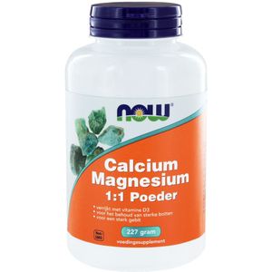 Now Foods Calcium & Magnesium 1:1 Poeder
