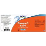 NOW Omega-3 Extra (90 softgels)