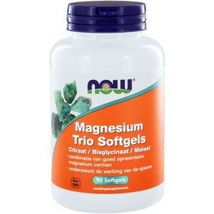 NOW Magnesium trio softgels  90 softgels