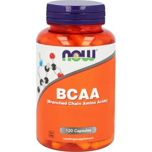 NOW BCAA (Branched Chain Amino Acids)  120 Vegetarische capsules