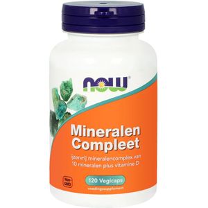 NOW - Mineralen Compleet - 120 Vegetarische Capsules - Mineralenpreparaat