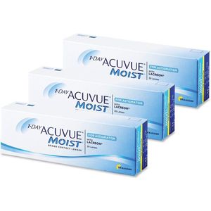 Johnson & Johnson - 1 Day Acuvue Moist - Daglenzen - 90 pack