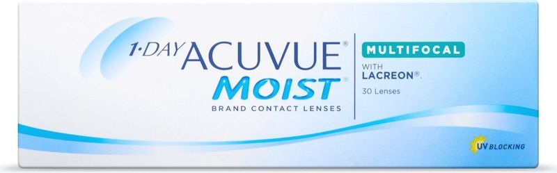 1-Day Acuvue Moist Multifocal 30 pack (+1.25), Daglenzen, Contactlenzen, Johnson & Johnson