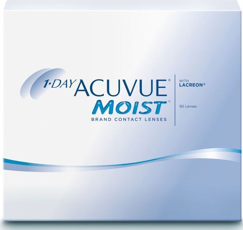 Acuvue - Moist - Daglenzen - Transparant - Etafilcon A Hydrogel